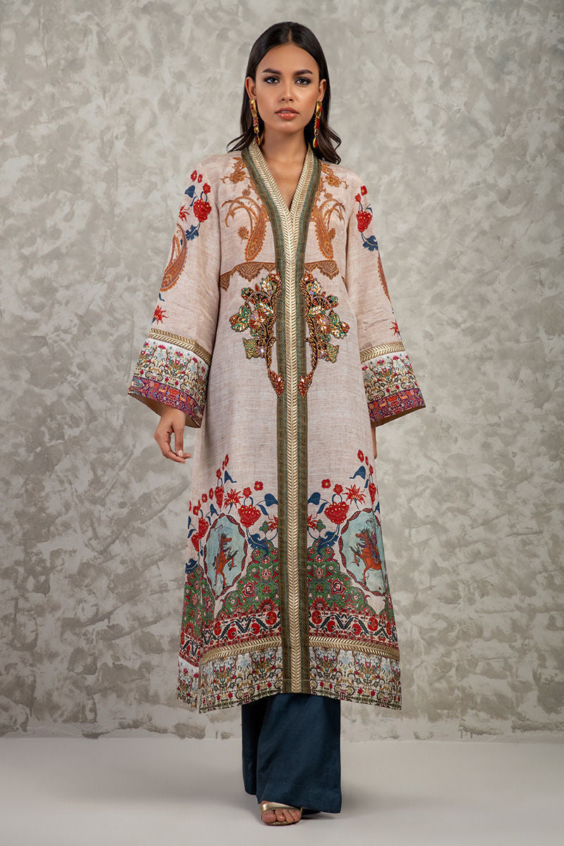 Shamaeel Ansari | Essentials 25 | AM-13 - Pakistani Designer Dress - by Shamaeel Ansari - Type : Ladies Clothes - 100% Original at Saira Sultan