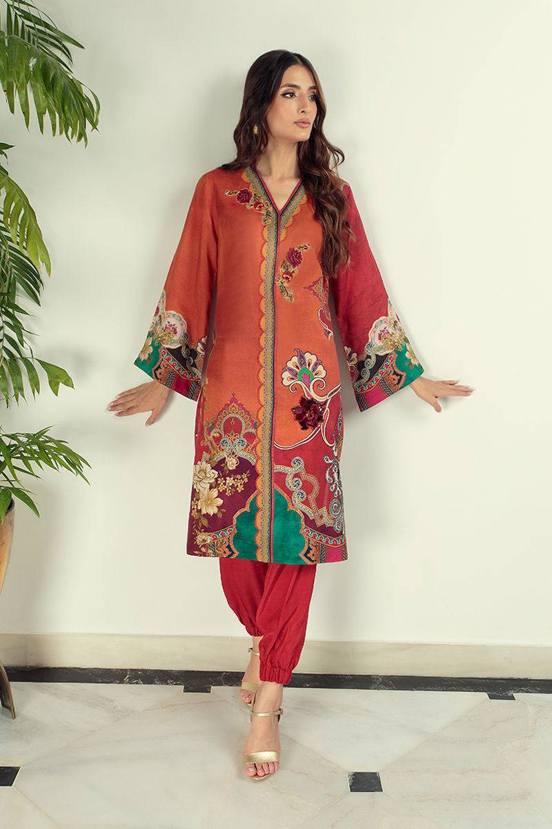 Shamaeel Ansari | Essentials 25 | ECK-07 - Pakistani Designer Dress - by Shamaeel Ansari - Type : Ladies Clothes - 100% Original at Saira Sultan