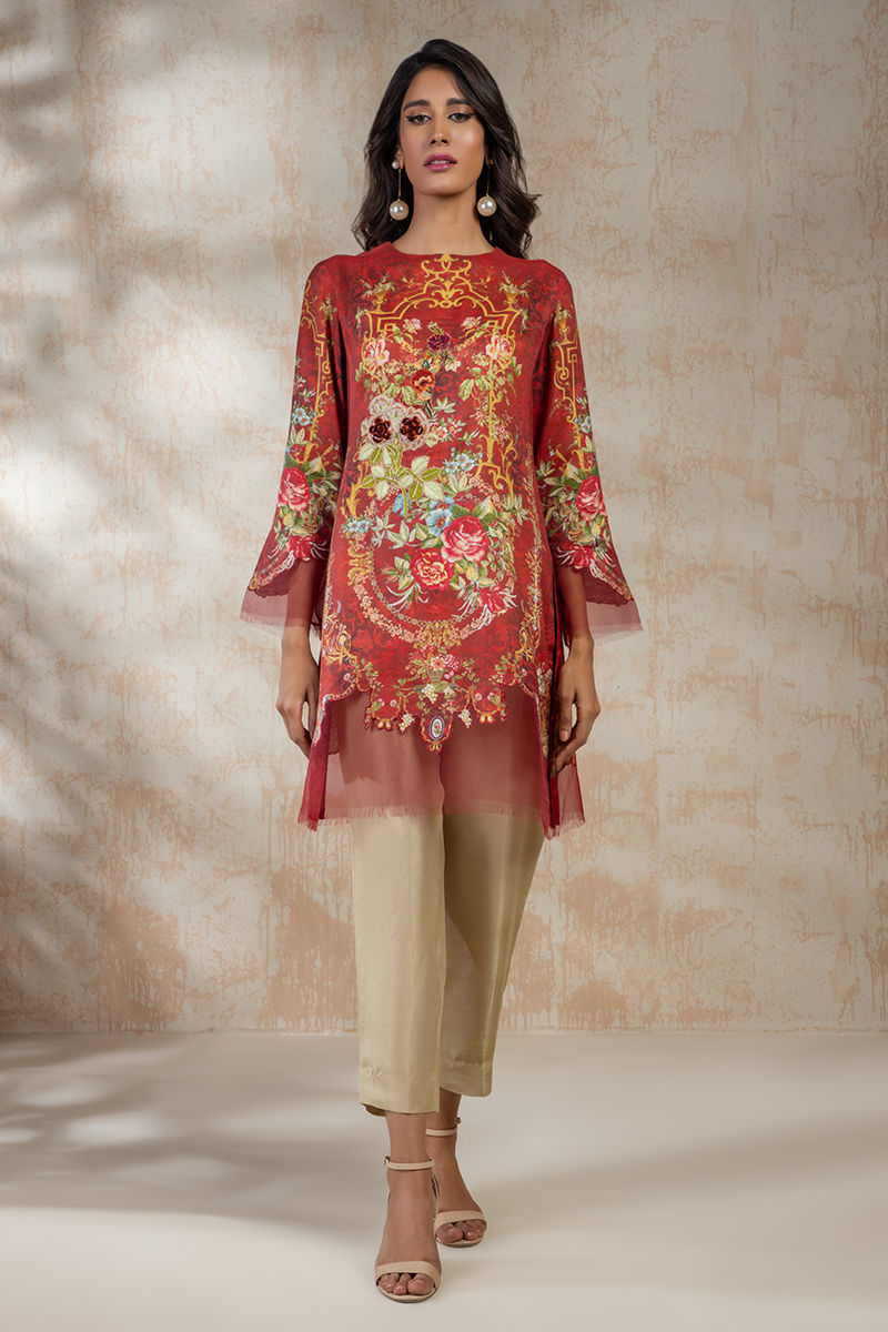 Shamaeel Ansari | Essentials 25 | ECK-19 - Pakistani Designer Dress - by Shamaeel Ansari - Type : Ladies Clothes - 100% Original at Saira Sultan