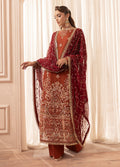 Sahane | Elyssa Festive Chiffon | CT-19007 Dune - ELYSSA XL Rust Chiffon