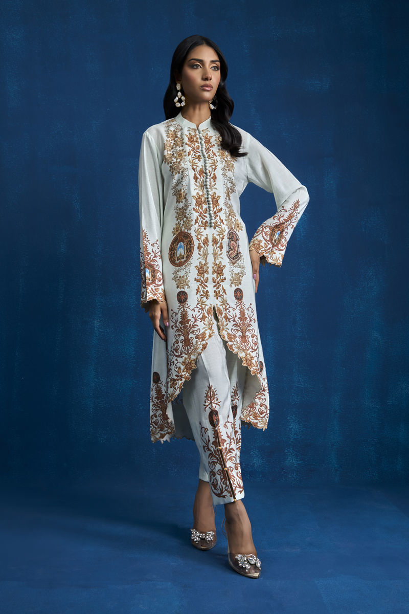 Shamaeel Ansari | Essentials 25 | ES-04 - Pakistani Designer Dress - by Shamaeel Ansari - Type : Ladies Clothes - 100% Original at Saira Sultan