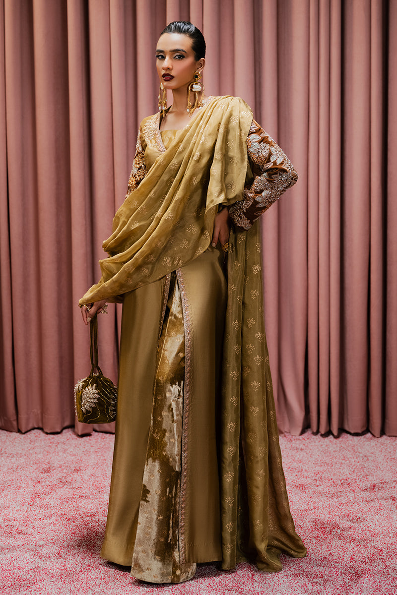 Haute Form | Rose Winter Plush | Heart of Gold XL Brown Velvet