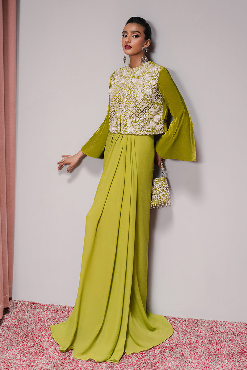 Haute Form | Rose Winter Plush | Breathing Neon XS Neon Green Velvet