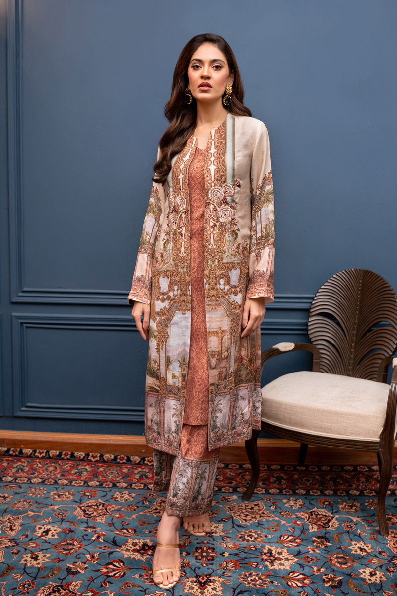Shamaeel Ansari | Essentials 25 | EKS-01 - Pakistani Designer Dress - by Shamaeel Ansari - Type : Ladies Clothes - 100% Original at Saira Sultan
