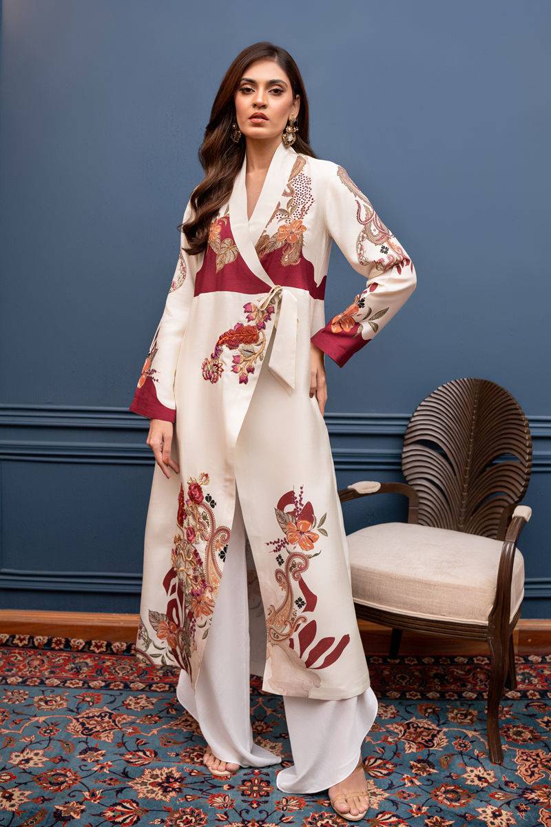 Shamaeel Ansari | Essentials 25 | EKS-03 - Pakistani Designer Dress - by Shamaeel Ansari - Type : Ladies Clothes - 100% Original at Saira Sultan
