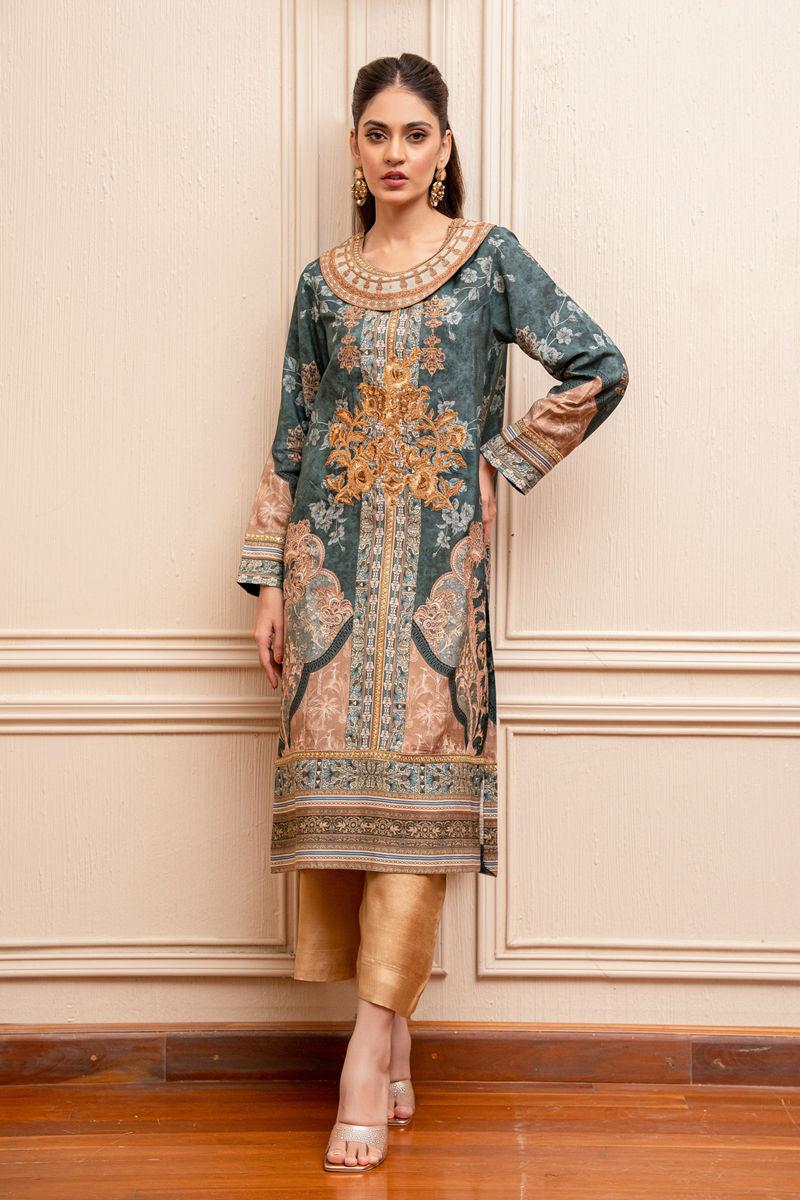 Shamaeel Ansari | Essentials 25 | EKS-06 - Pakistani Designer Dress - by Shamaeel Ansari - Type : Ladies Clothes - 100% Original at Saira Sultan