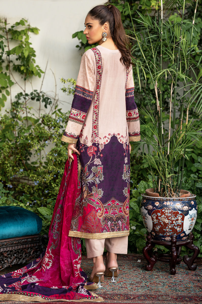 Shamaeel Ansari | Gulrang Lawn | LP-03 - Pakistani Designer Dress - by Shamaeel Ansari - Type : Ladies Clothes - 100% Original at Saira Sultan
