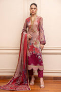 Shamaeel Ansari | Gulrang Lawn | LP-06 - Pakistani Designer Dress - by Shamaeel Ansari - Type : Ladies Clothes - 100% Original at Saira Sultan