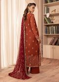 Sahane | Elyssa Festive Chiffon | CT-19007 Dune - ELYSSA S Rust Chiffon