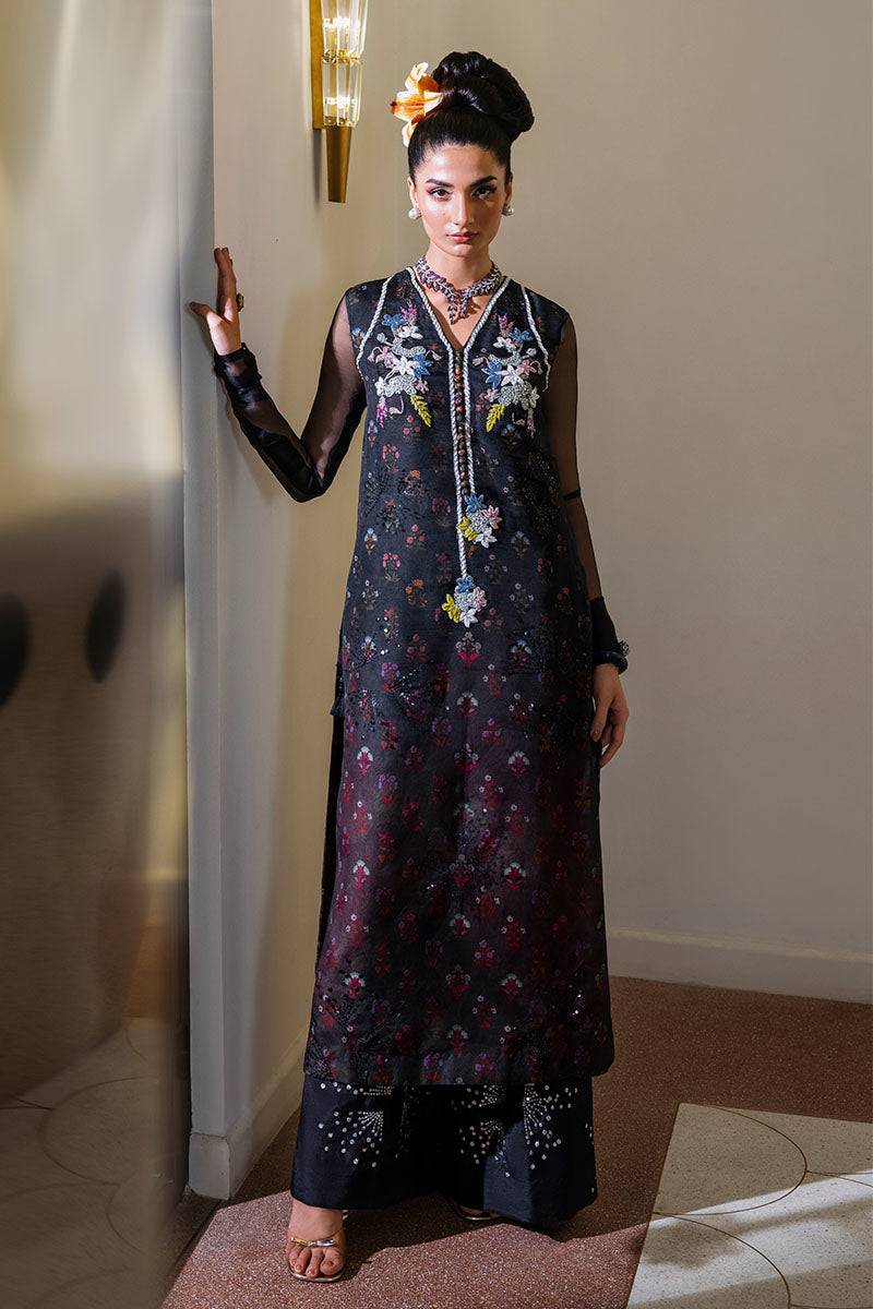Haute Form | Diva Formals | Black Swan - Pakistani Designer Dress - by Haute Form | Type: Ladies Clothes - 100% Original at Saira Sultan