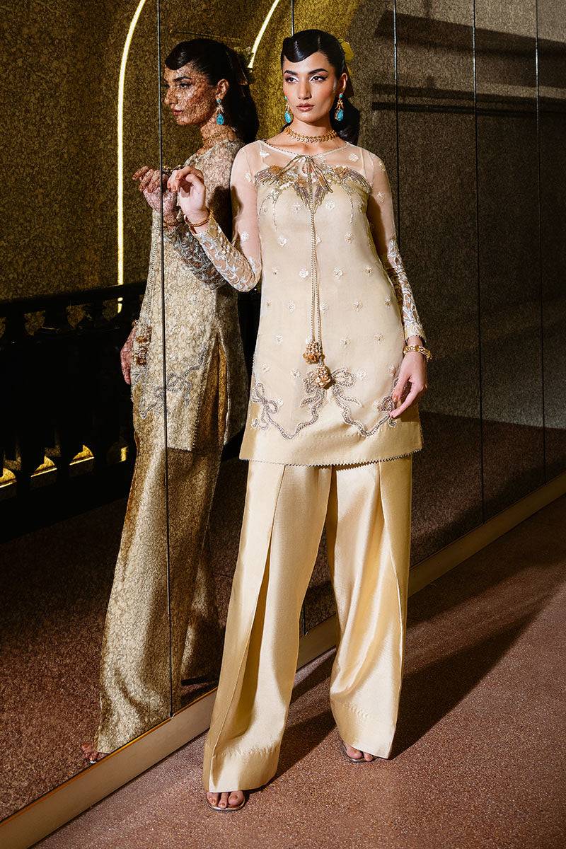 Haute Form | Diva Formals | Bloomingdale - Pakistani Designer Dress - by Haute Form | Type: Ladies Clothes - 100% Original at Saira Sultan