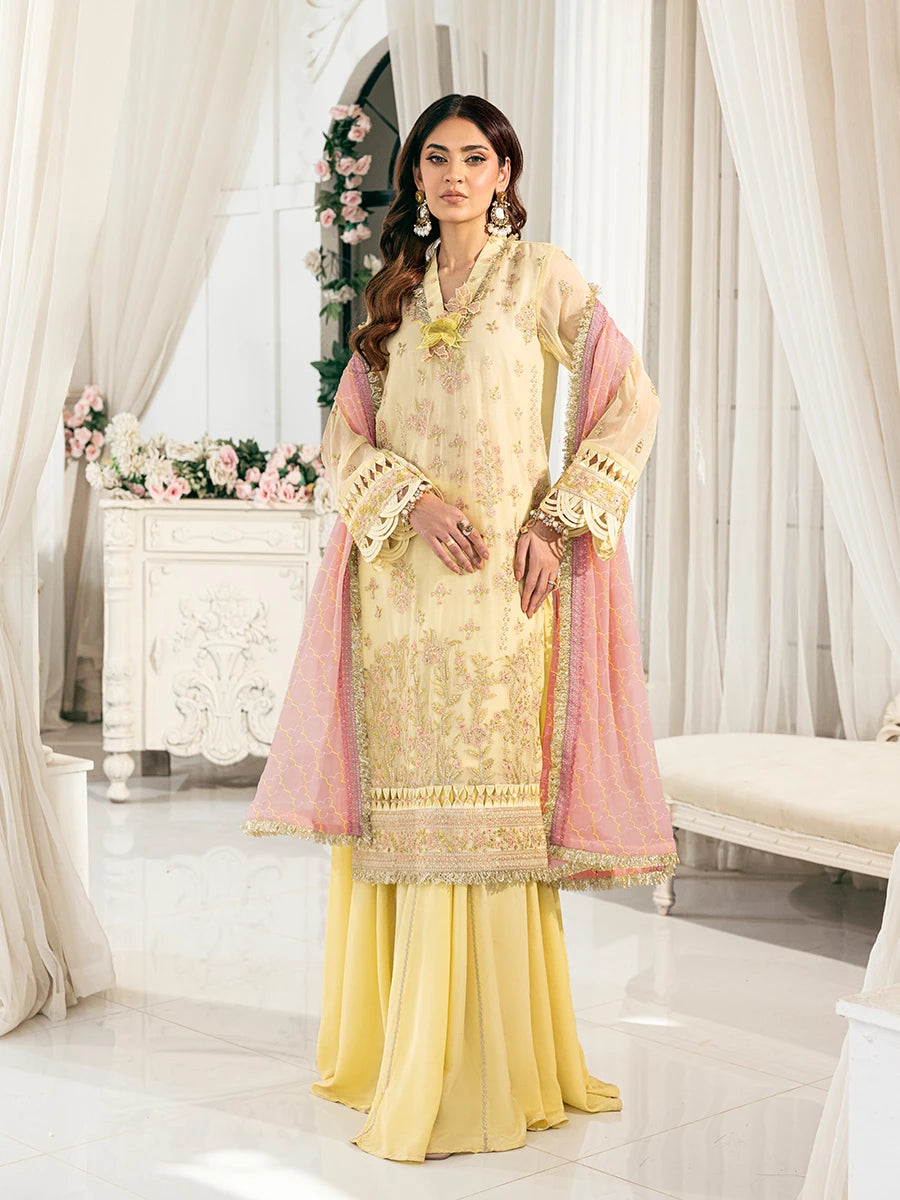 Salitex | Signature Festive Chiffon | SUNS7CH040UT Custom Size Yellow Chiffon