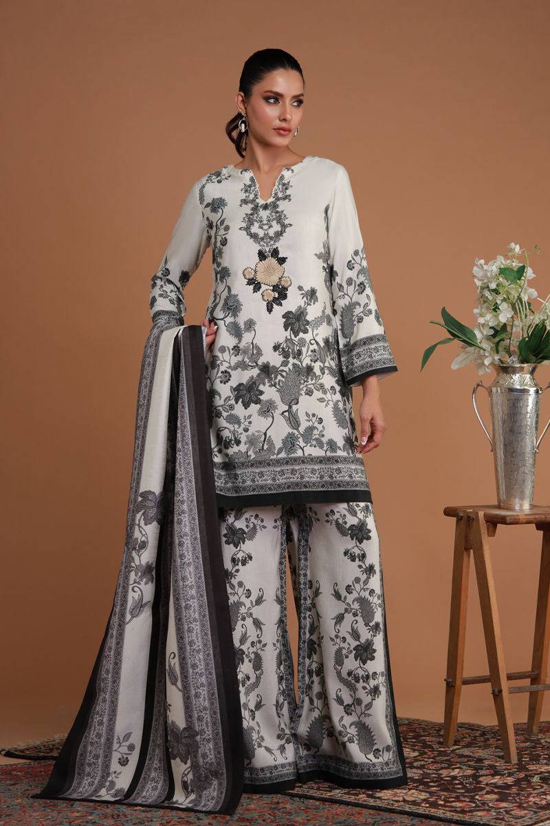 Shamaeel Ansari | Essentials 25 | RF-07 - Pakistani Designer Dress - by Shamaeel Ansari - Type : Ladies Clothes - 100% Original at Saira Sultan