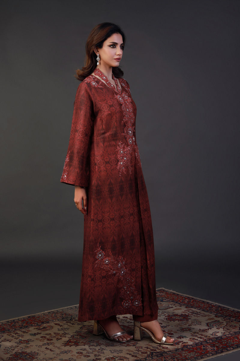 Shamaeel Ansari | Festive Edit | EE-04 - Pakistani Designer Dress - by Shamaeel Ansari - Type : Ladies Clothes - 100% Original at Saira Sultan