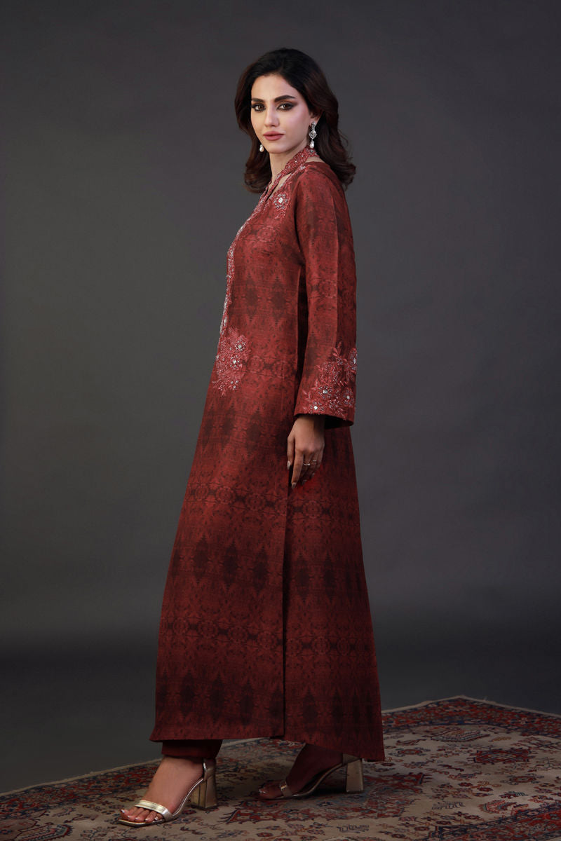 Shamaeel Ansari | Festive Edit | EE-04 - Pakistani Designer Dress - by Shamaeel Ansari - Type : Ladies Clothes - 100% Original at Saira Sultan