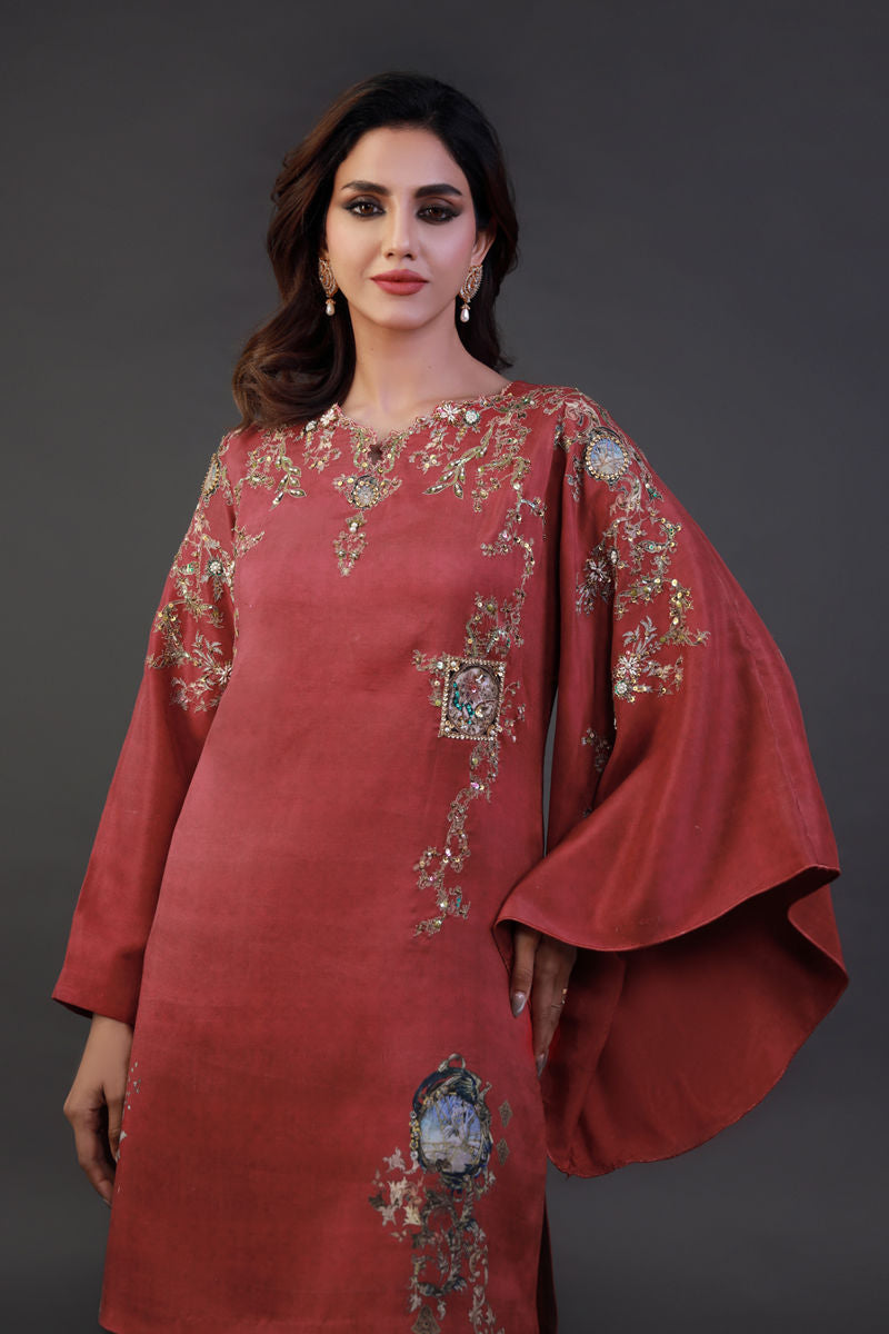 Shamaeel Ansari | Festive Edit | EE-05 - Pakistani Designer Dress - by Shamaeel Ansari - Type : Ladies Clothes - 100% Original at Saira Sultan