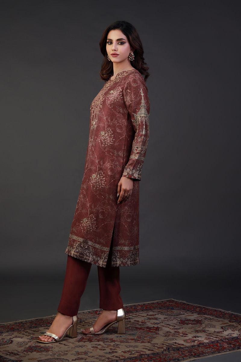 Shamaeel Ansari | Festive Edit | EE-07 - Pakistani Designer Dress - by Shamaeel Ansari - Type : Ladies Clothes - 100% Original at Saira Sultan