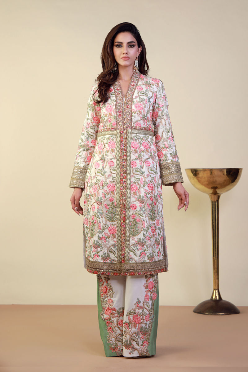 Shamaeel Ansari | Festive Edit | EE-08 - Pakistani Designer Dress - by Shamaeel Ansari - Type : Ladies Clothes - 100% Original at Saira Sultan