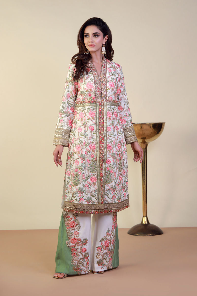 Shamaeel Ansari | Festive Edit | EE-08 - Pakistani Designer Dress - by Shamaeel Ansari - Type : Ladies Clothes - 100% Original at Saira Sultan