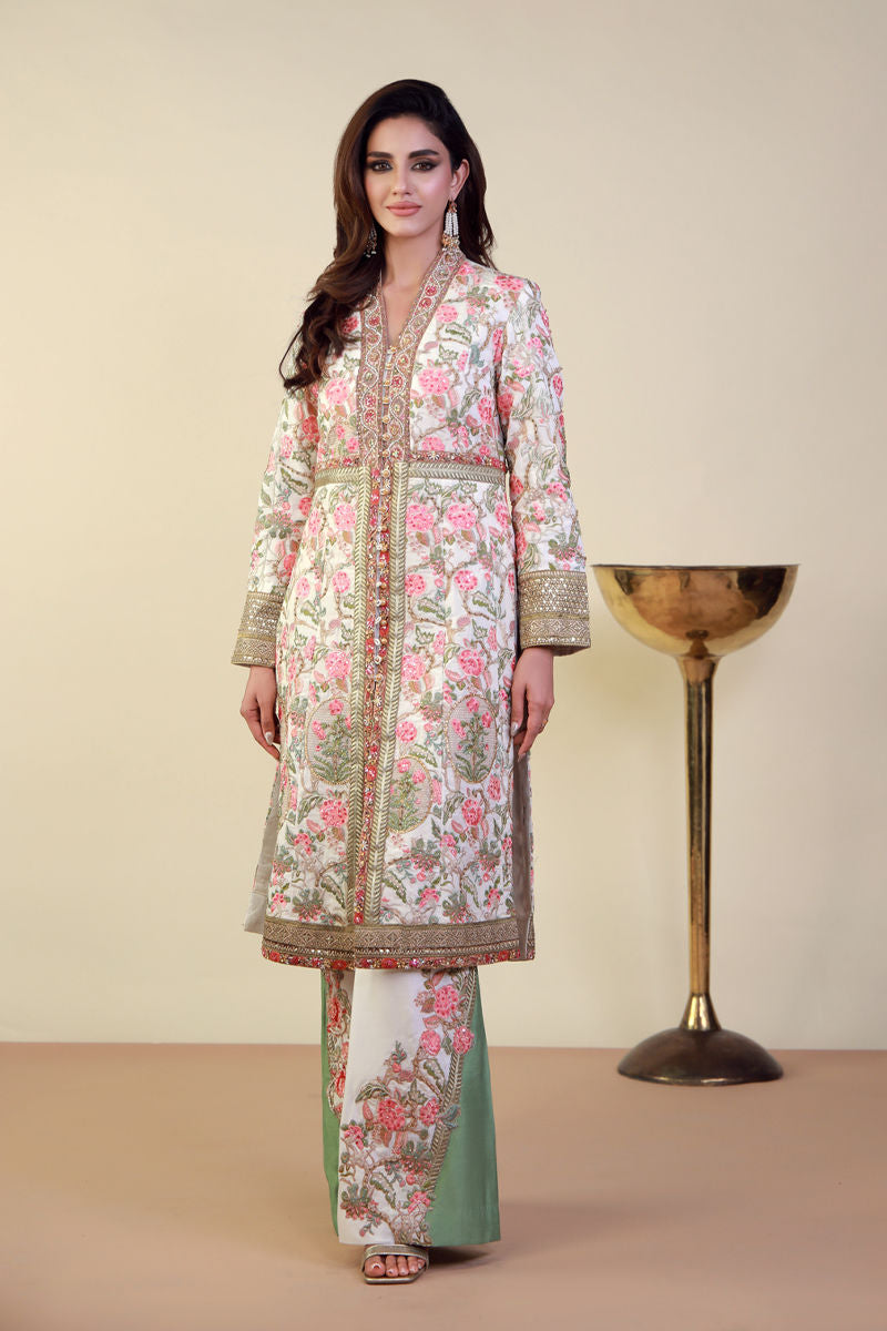 Shamaeel Ansari | Festive Edit | EE-08 - Pakistani Designer Dress - by Shamaeel Ansari - Type : Ladies Clothes - 100% Original at Saira Sultan