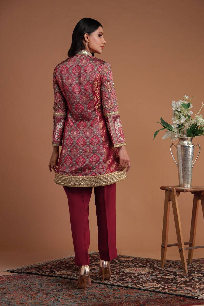 Shamaeel Ansari | Festive Edit | EE-09 - Pakistani Designer Dress - by Shamaeel Ansari - Type : Ladies Clothes - 100% Original at Saira Sultan