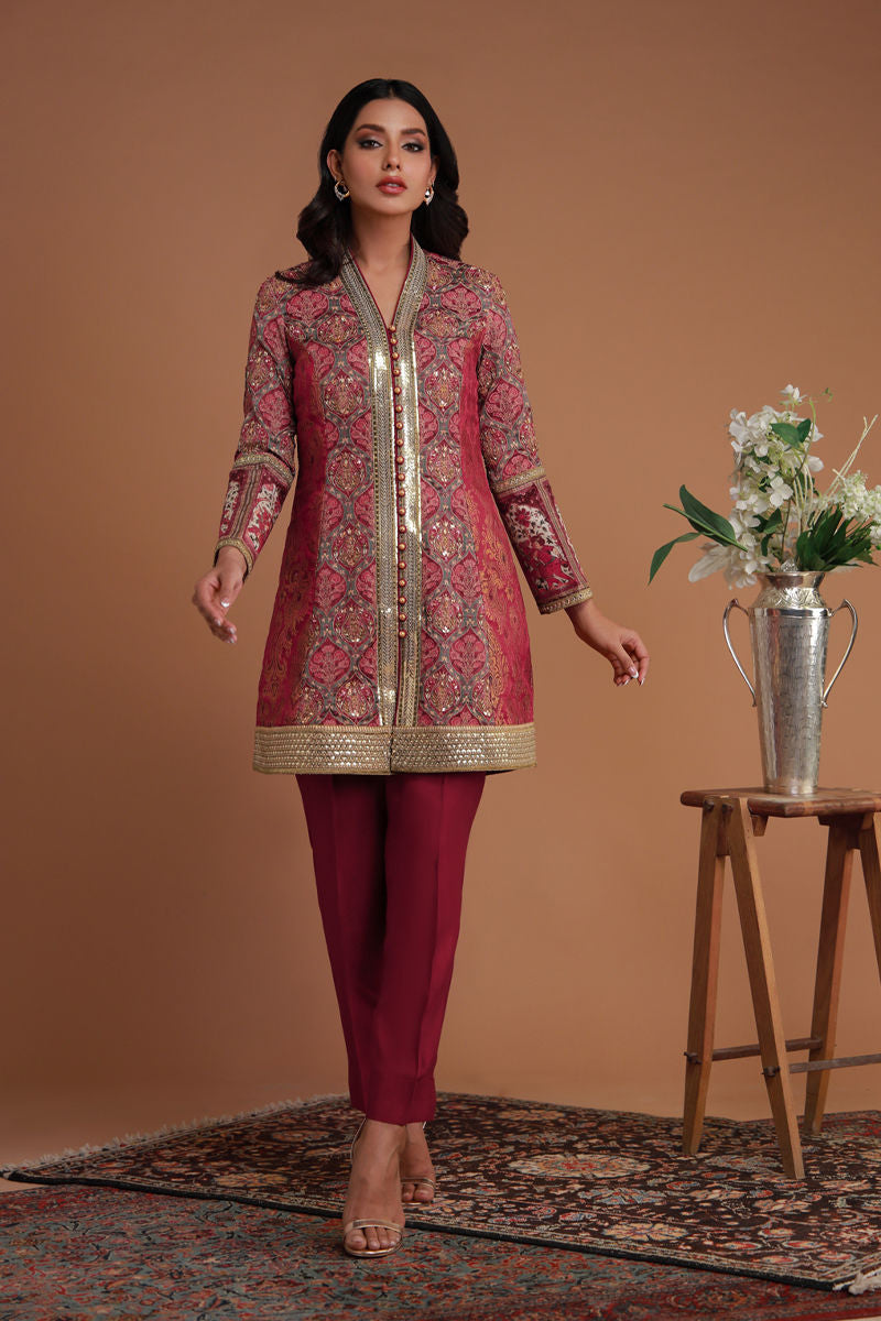 Shamaeel Ansari | Festive Edit | EE-09 - Pakistani Designer Dress - by Shamaeel Ansari - Type : Ladies Clothes - 100% Original at Saira Sultan