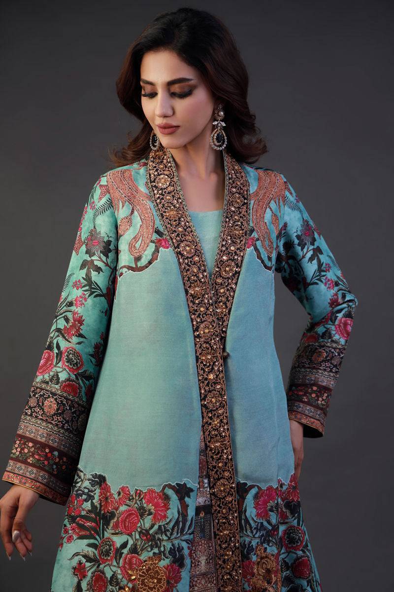 Shamaeel Ansari | Festive Edit |EE-10 - Pakistani Designer Dress - by Shamaeel Ansari - Type : Ladies Clothes - 100% Original at Saira Sultan
