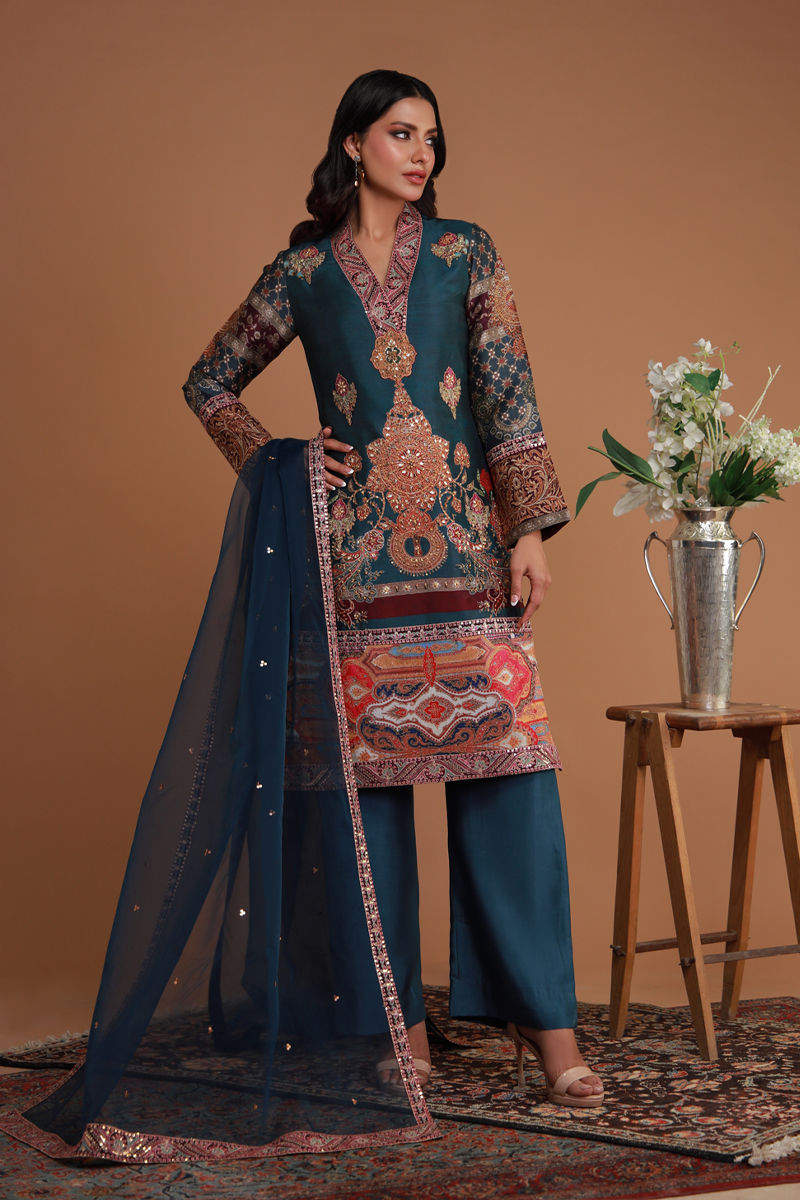 Shamaeel Ansari | Festive Edit |EE-11 - Pakistani Designer Dress - by Shamaeel Ansari - Type : Ladies Clothes - 100% Original at Saira Sultan