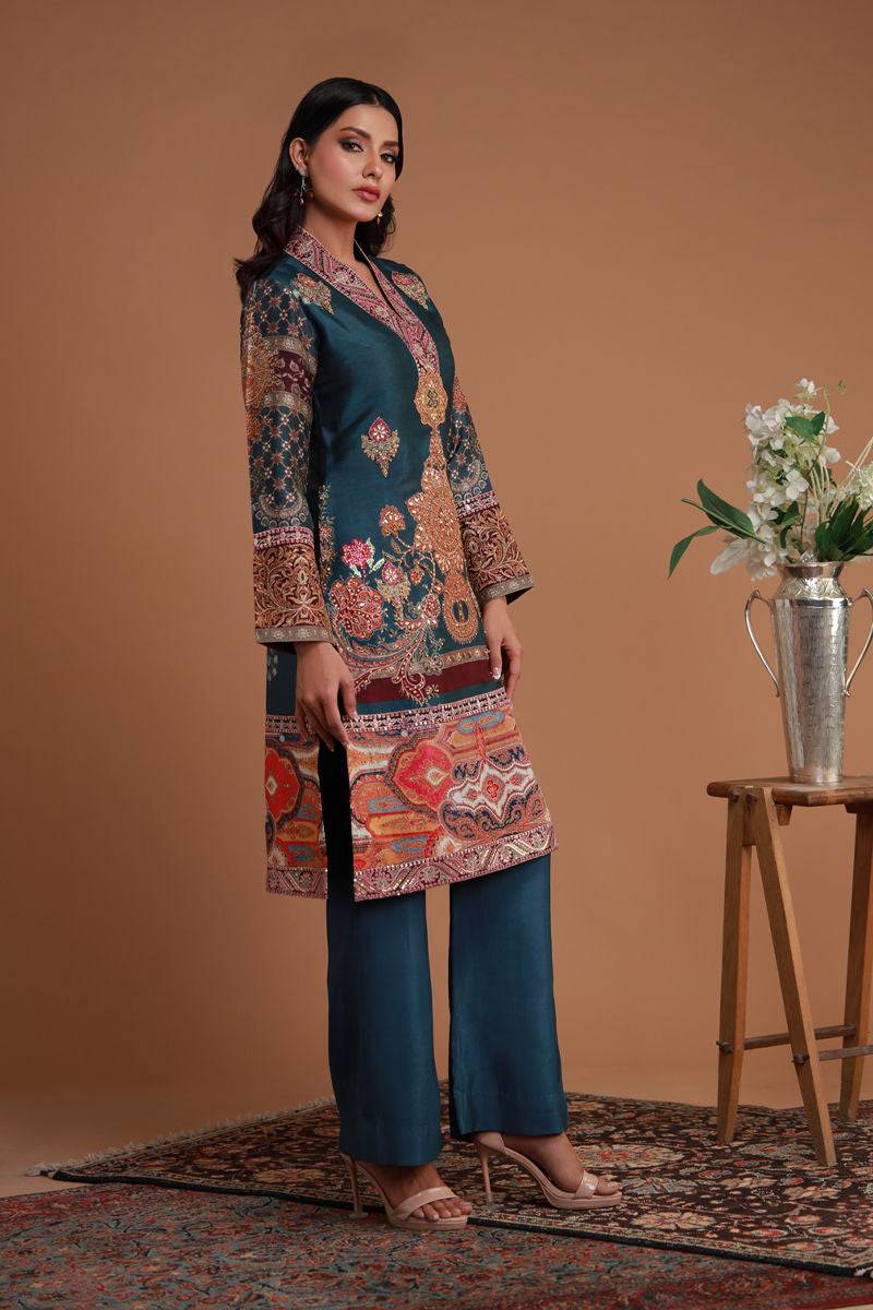 Shamaeel Ansari | Festive Edit |EE-11 - Pakistani Designer Dress - by Shamaeel Ansari - Type : Ladies Clothes - 100% Original at Saira Sultan