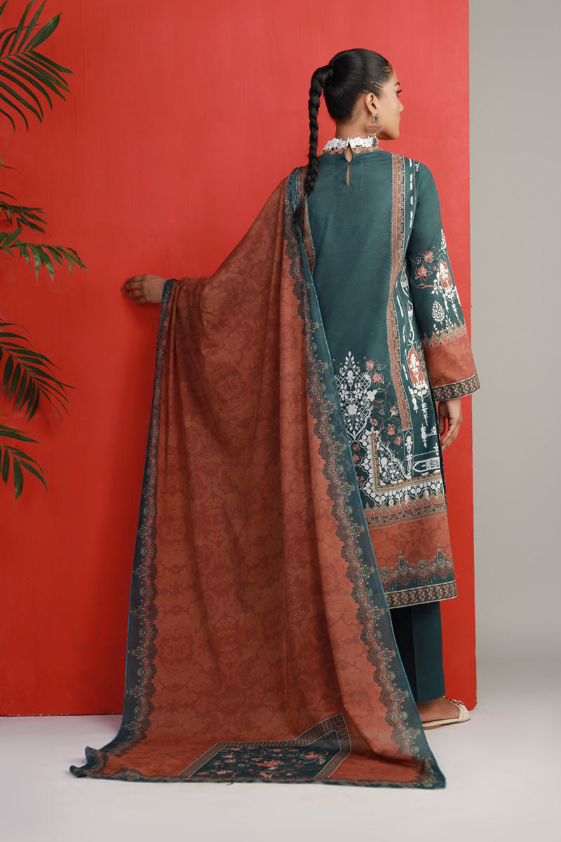 Shamaeel Ansari | Gulrang Lawn | Gulrang-06 - Pakistani Designer Dress - by SHA - Type :  - 100% Original at Saira Sultan
