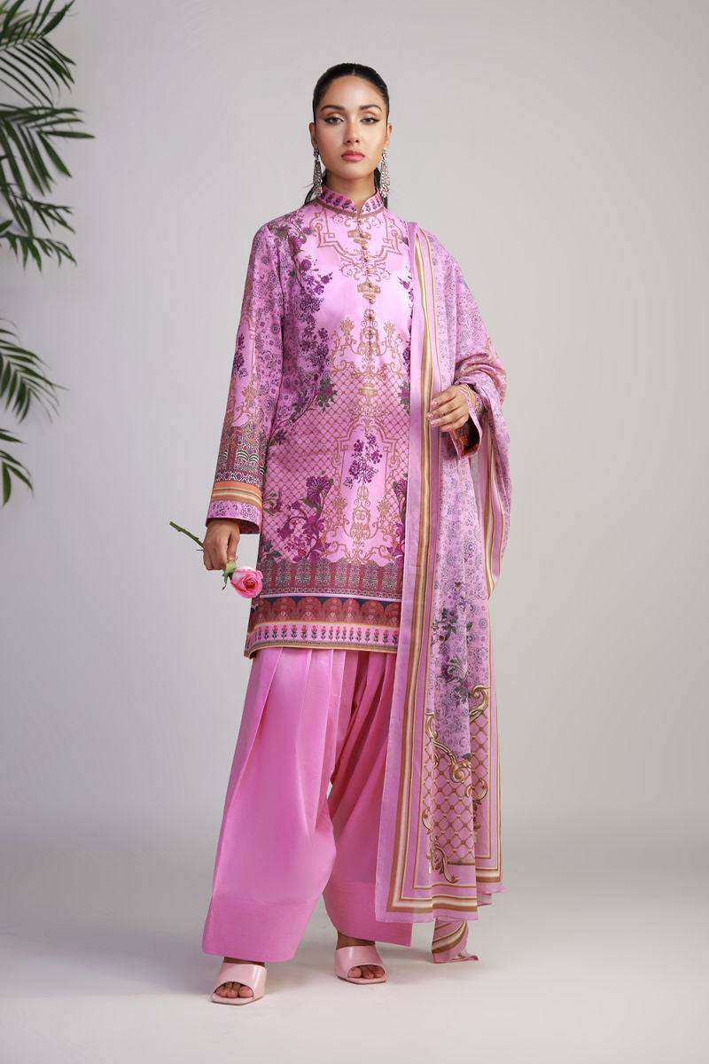 Shamaeel Ansari | Gulrang Lawn |Gulrang-09 - Pakistani Designer Dress - by Shamaeel Ansari - Type : Ladies Clothes - 100% Original at Saira Sultan