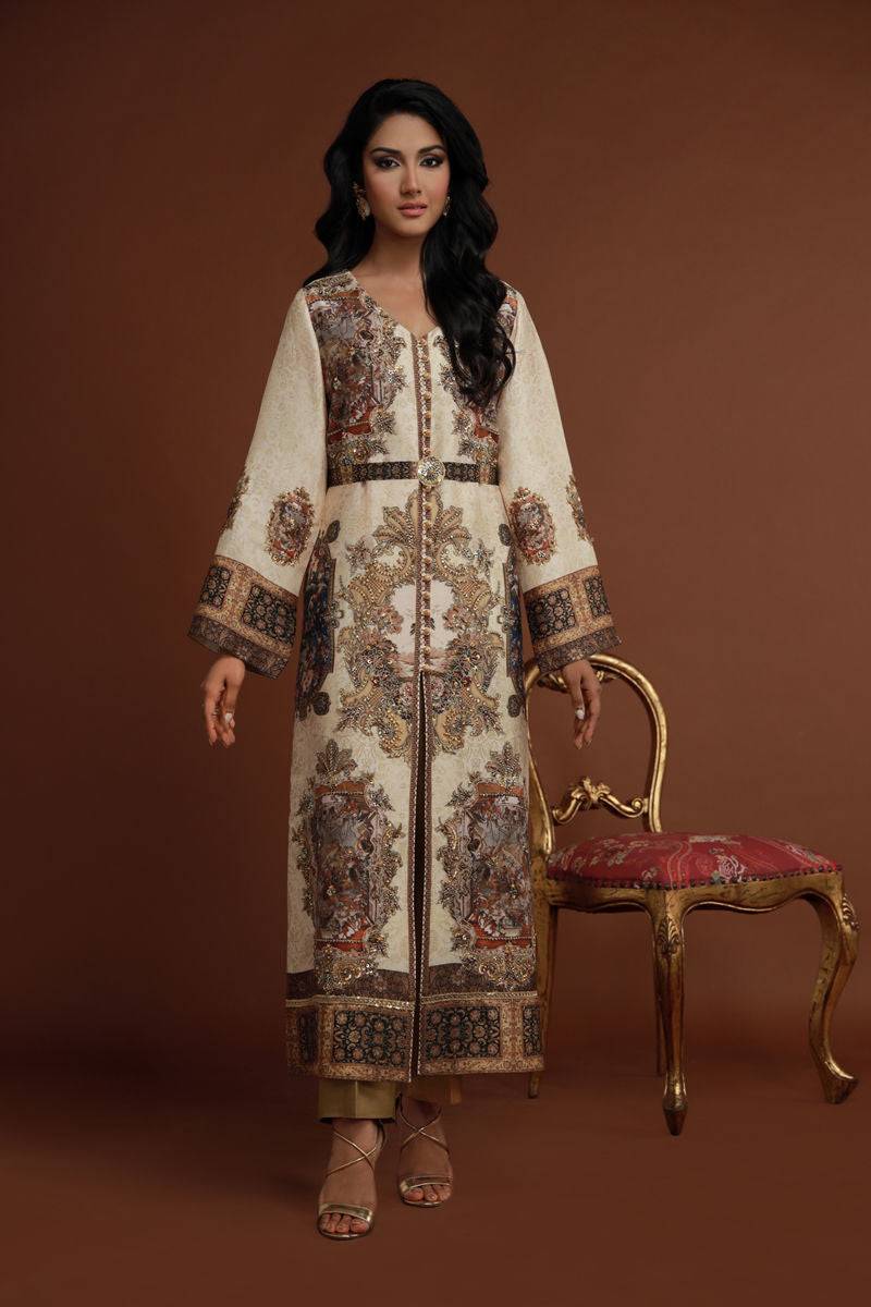 Shamaeel ansari | Flora Belle|FLORA-07 - Pakistani Designer Dress - by Shamaeel Ansari - Type : Ladies Clothes - 100% Original at Saira Sultan