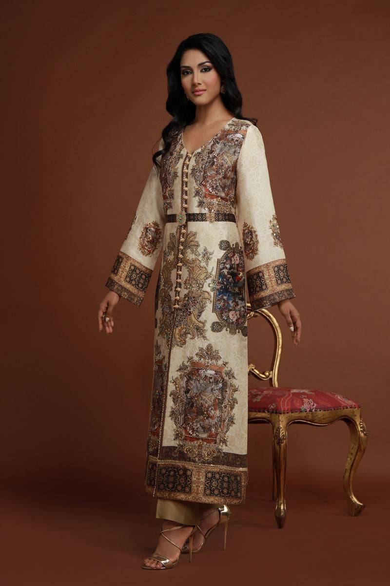 Shamaeel ansari | Flora Belle|FLORA-07 - Pakistani Designer Dress - by Shamaeel Ansari - Type : Ladies Clothes - 100% Original at Saira Sultan
