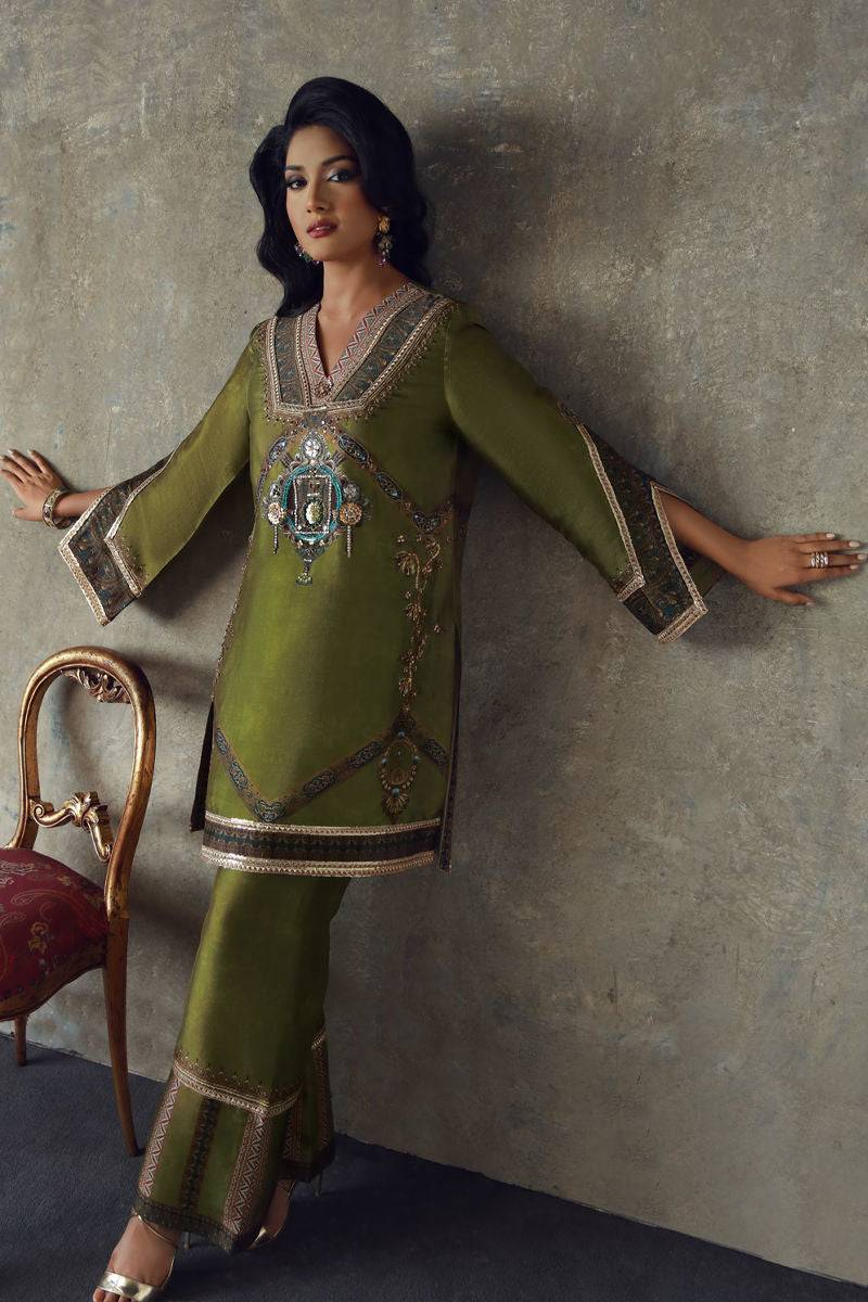 Shamaeel ansari | Flora Belle|FLORA- 05 - Pakistani Designer Dress - by Shamaeel Ansari - Type : Ladies Clothes - 100% Original at Saira Sultan