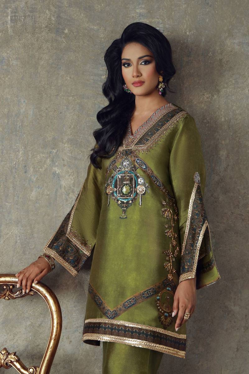 Shamaeel ansari | Flora Belle|FLORA- 05 - Pakistani Designer Dress - by Shamaeel Ansari - Type : Ladies Clothes - 100% Original at Saira Sultan