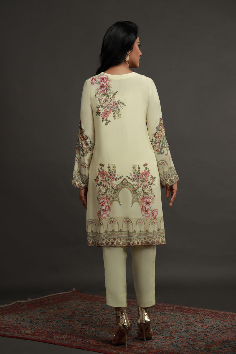 Shamaeel ansari | Flora Belle |Flora-02 - Pakistani Designer Dress - by Shamaeel Ansari - Type : Ladies Clothes - 100% Original at Saira Sultan