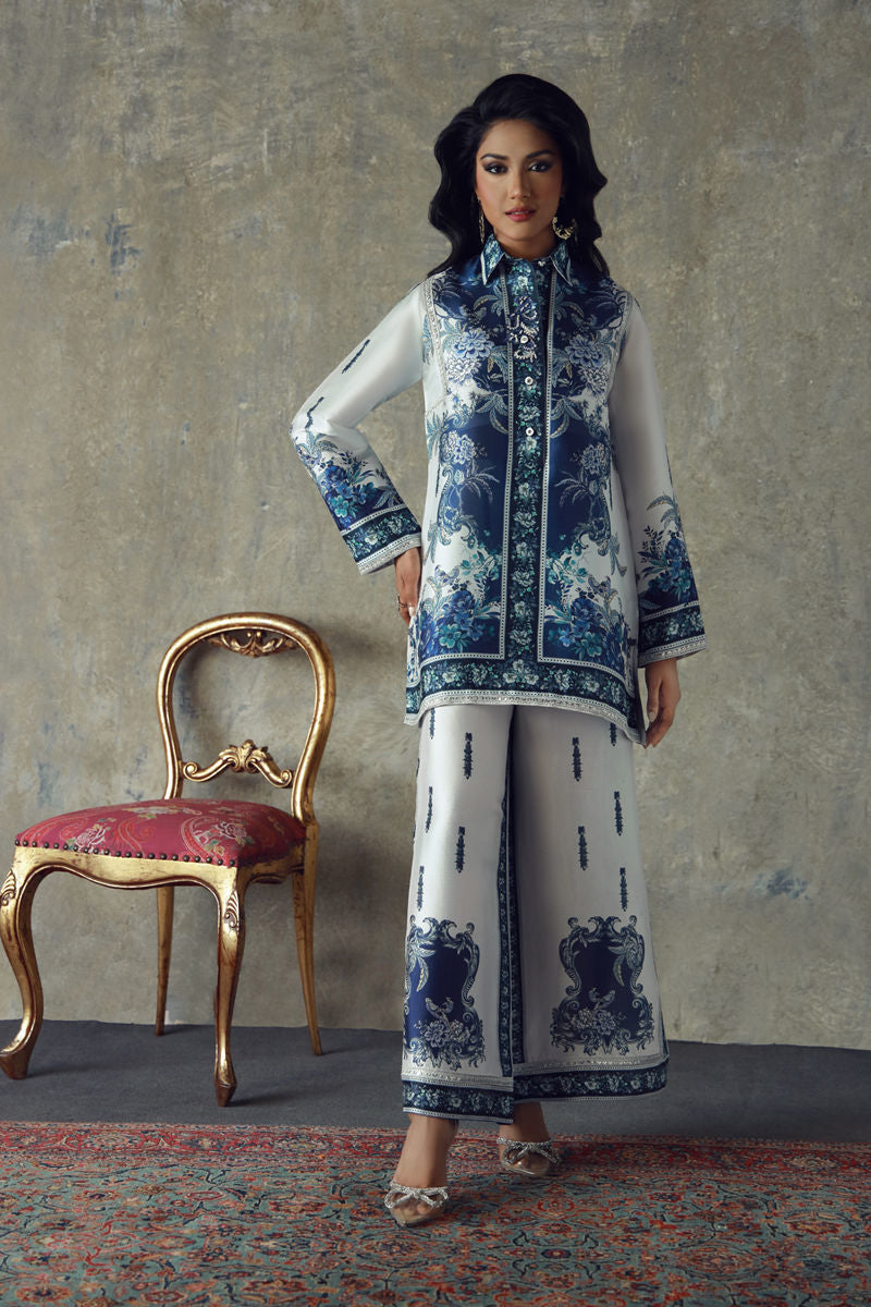 Shamaeel ansari | Flora Belle |Flora-01 - Pakistani Designer Dress - by Shamaeel Ansari - Type : Ladies Clothes - 100% Original at Saira Sultan