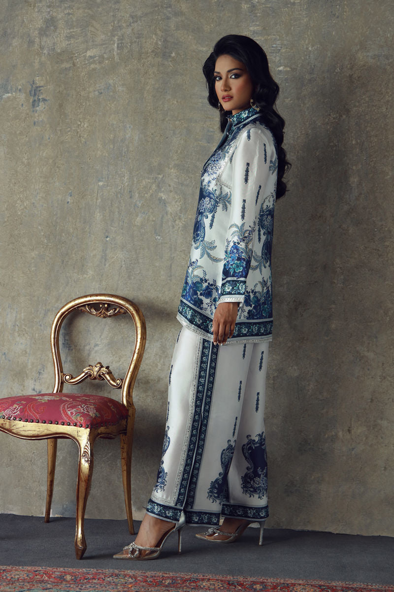 Shamaeel ansari | Flora Belle |Flora-01 - Pakistani Designer Dress - by Shamaeel Ansari - Type : Ladies Clothes - 100% Original at Saira Sultan