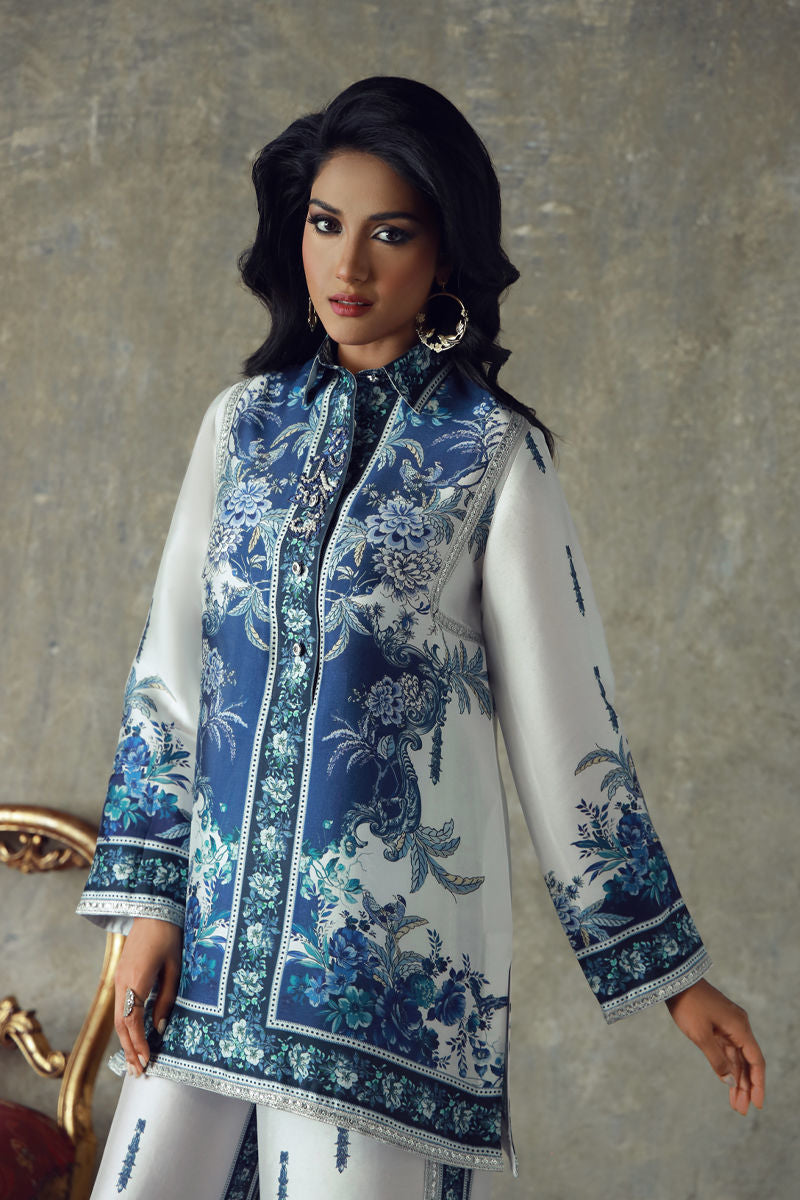 Shamaeel ansari | Flora Belle |Flora-01 - Pakistani Designer Dress - by Shamaeel Ansari - Type : Ladies Clothes - 100% Original at Saira Sultan
