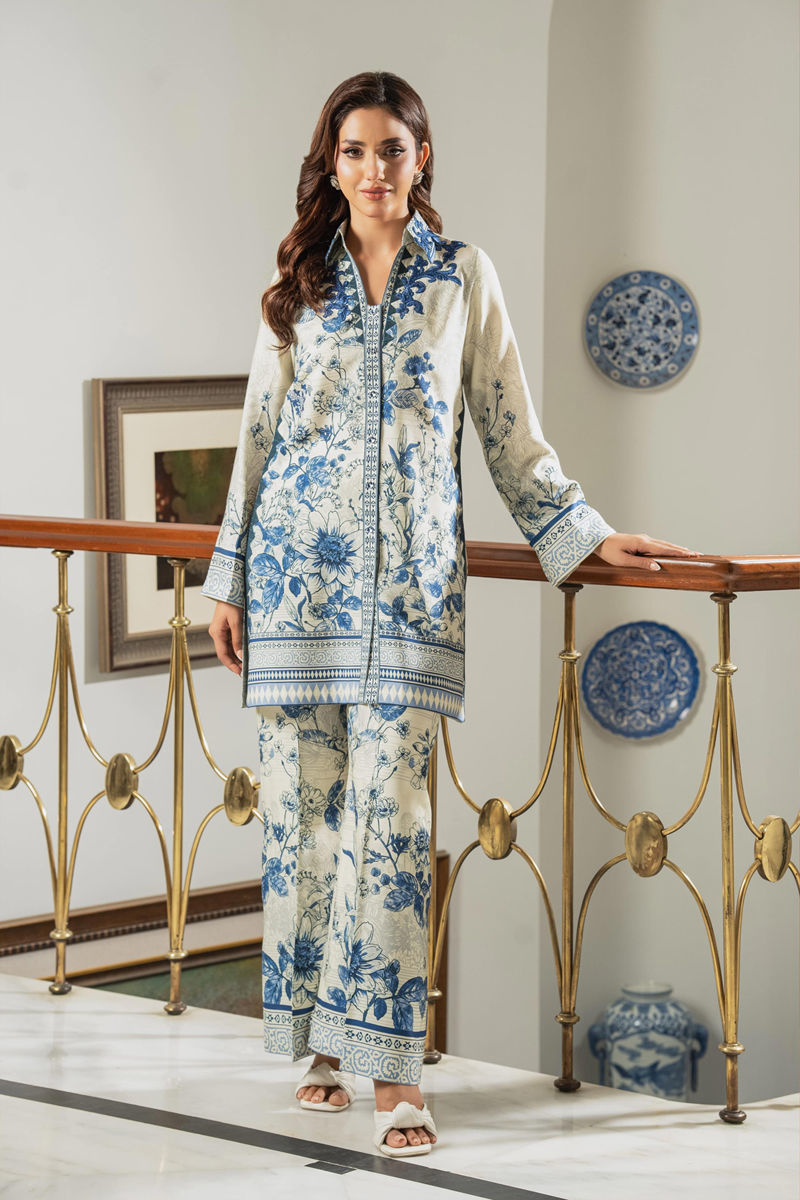 Shamaeel Ansari | Essentials 25 | ECK-28 - Pakistani Designer Dress - by Shamaeel Ansari - Type : Ladies Clothes - 100% Original at Saira Sultan