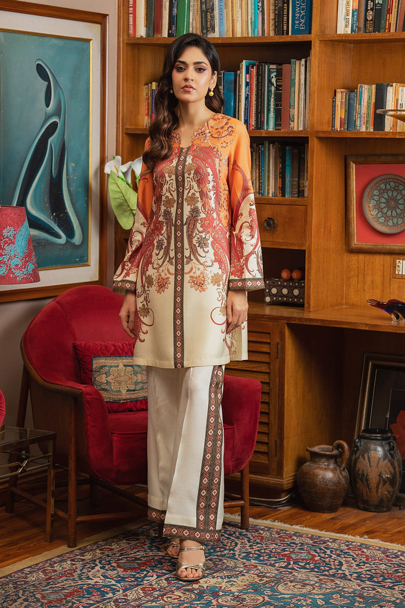 Shamaeel Ansari | Essentials 25 | ECK-29 - Pakistani Designer Dress - by Shamaeel Ansari - Type : Ladies Clothes - 100% Original at Saira Sultan