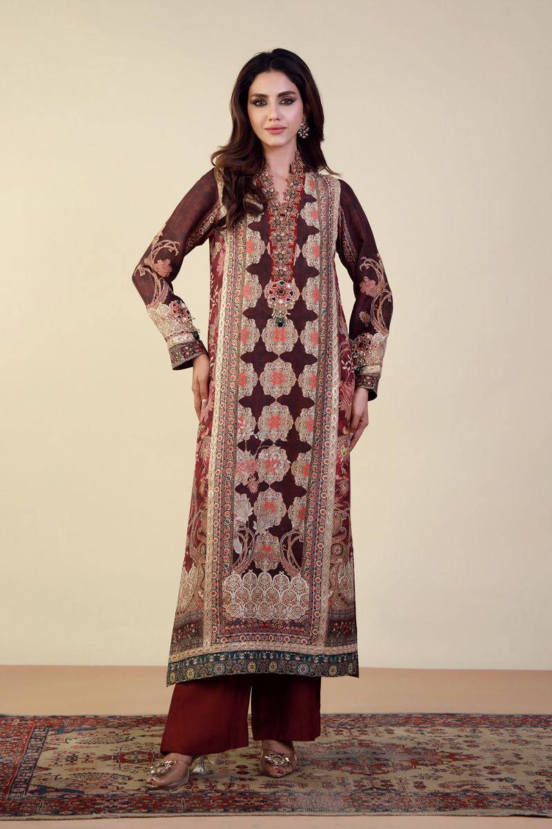 Shamaeel Ansari | Festive Edit | EE-06 - Pakistani Designer Dress - by Shamaeel Ansari - Type : Ladies Clothes - 100% Original at Saira Sultan