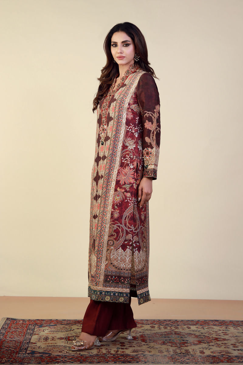 Shamaeel Ansari | Festive Edit | EE-06 - Pakistani Designer Dress - by Shamaeel Ansari - Type : Ladies Clothes - 100% Original at Saira Sultan