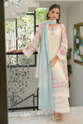 Fatima Khan | Eid Digital Silk Prints |   Sage Orchid - Pakistani Designer Dress - by Fatima Khan | Type: Ladies Clothes - 100% Original at Saira Sultan