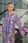 Fatima Khan | Eid Digital Silk Prints | Amethyst - Pakistani Designer Dress - by Fatima Khan | Type: Ladies Clothes - 100% Original at Saira Sultan