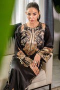Fatima Khan | Eid Digital Silk Prints |   Black Opal - Pakistani Designer Dress - by Fatima Khan | Type: Ladies Clothes - 100% Original at Saira Sultan