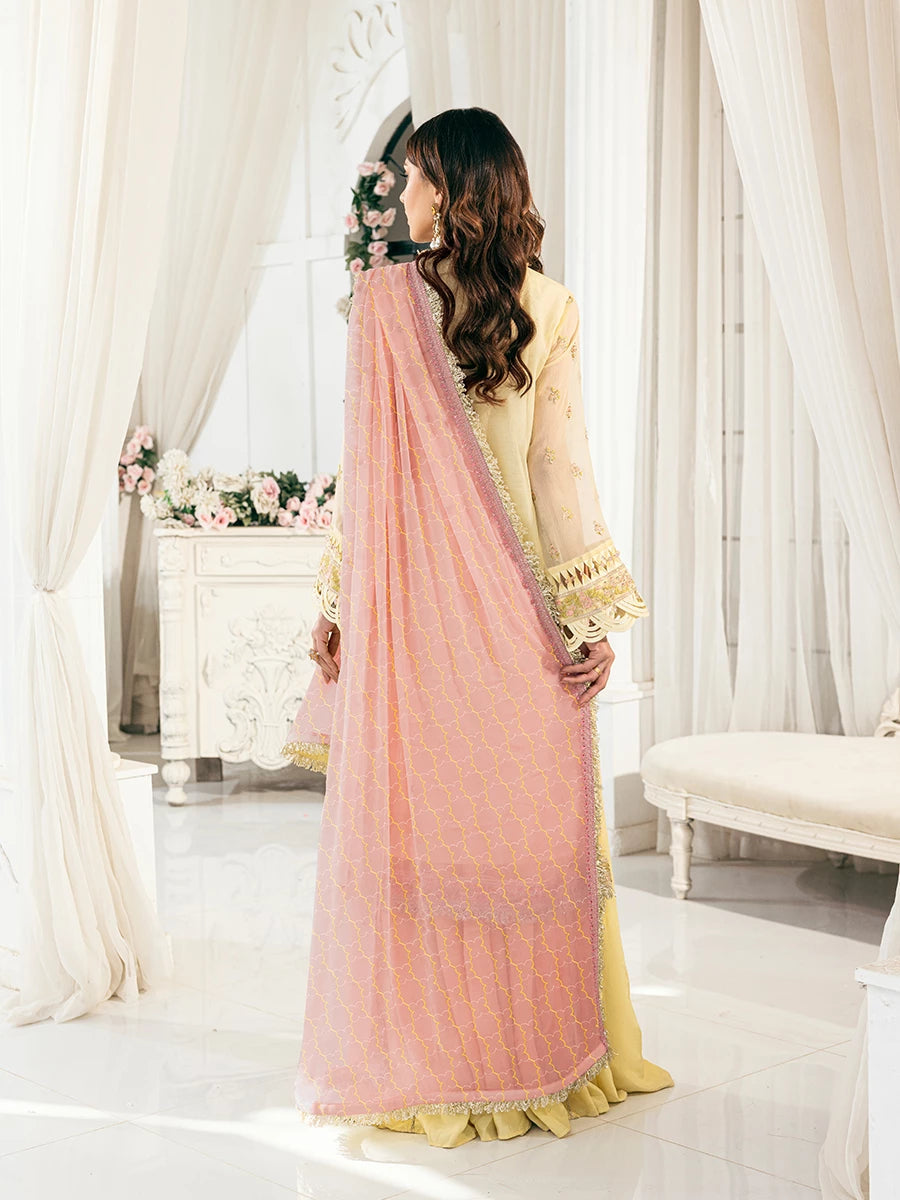 Salitex | Signature Festive Chiffon | SUNS7CH040UT XS Yellow Chiffon