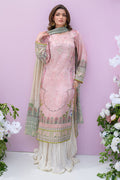 Fatima Khan | Eid Digital Silk Prints | Petaluxe S Light Pink Silk
