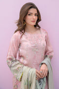 Fatima Khan | Eid Digital Silk Prints | Petaluxe M Light Pink Silk