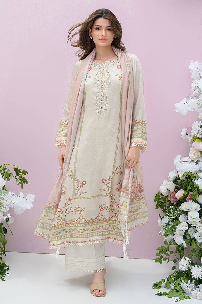 Fatima Khan | Eid Digital Silk Prints | Elysium - Pakistani Designer Dress - by Fatima Khan | Type: Ladies Clothes - 100% Original at Saira Sultan